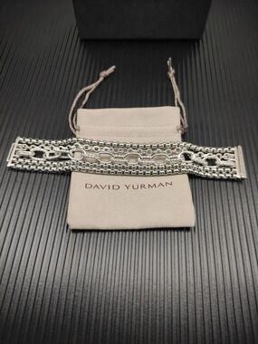 David Yurman Silver Multi-Chain Bracelet